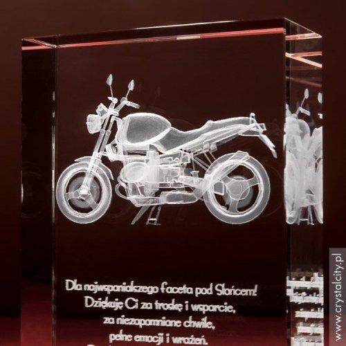 Personalizowana statuetka Motocykl 3D w prezencie dla chłopaka!